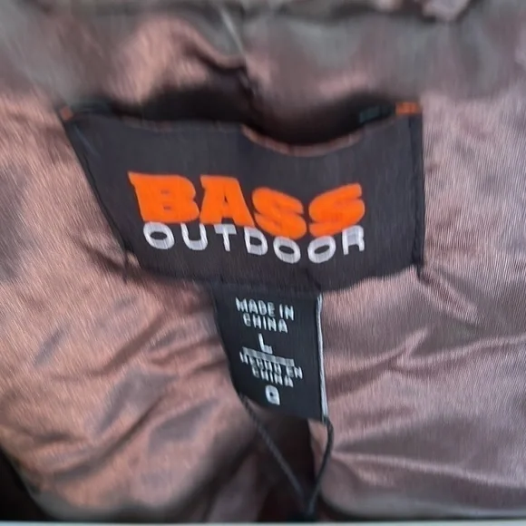 Bass Outdoor Women’s Tan And Brown Sherpa Shacket, Size Large NWT - Picture 4 of 11